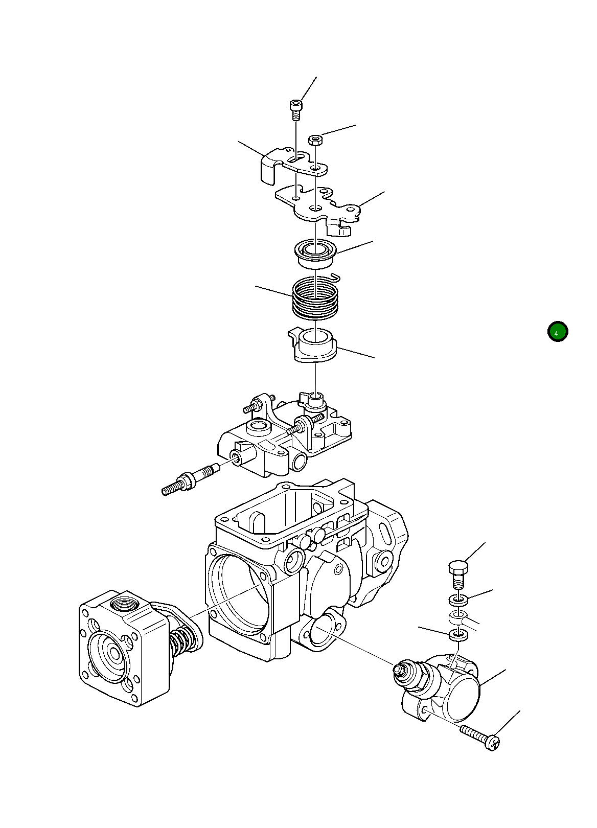Рычаг EA8094856 Komatsu