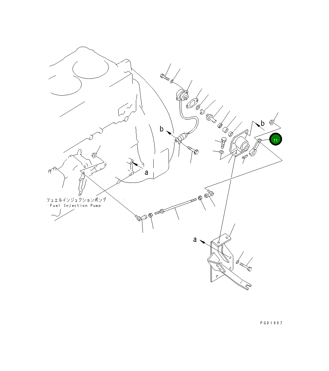 Рычаг 6151-71-9581 Komatsu