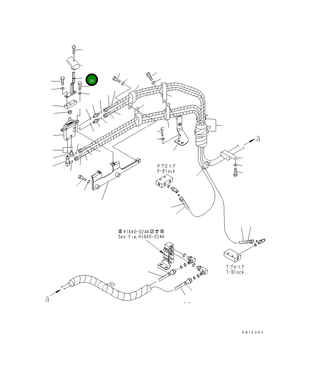 Рычаг 20Y-43-31360 Komatsu