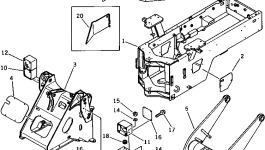 Крышка 419-911-1591  Komatsu