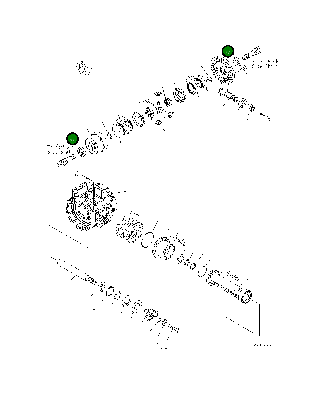 Подшипник 417-22-12840 Komatsu