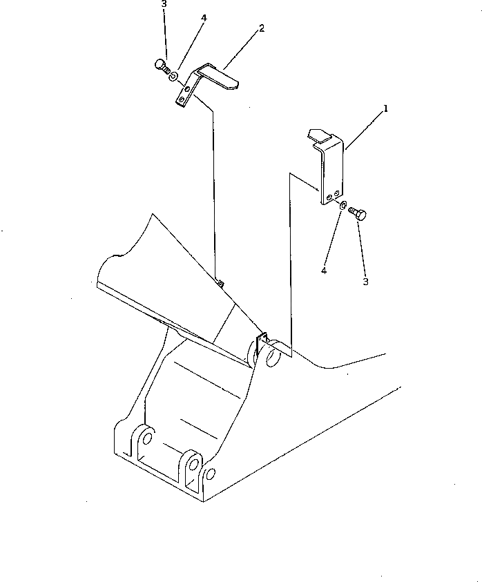 Рычаг 20G-70-19260 Komatsu