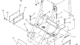 Набивка FF7822-54220 Komatsu