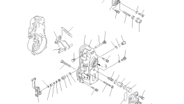 Крышка DK154063-6820 Komatsu