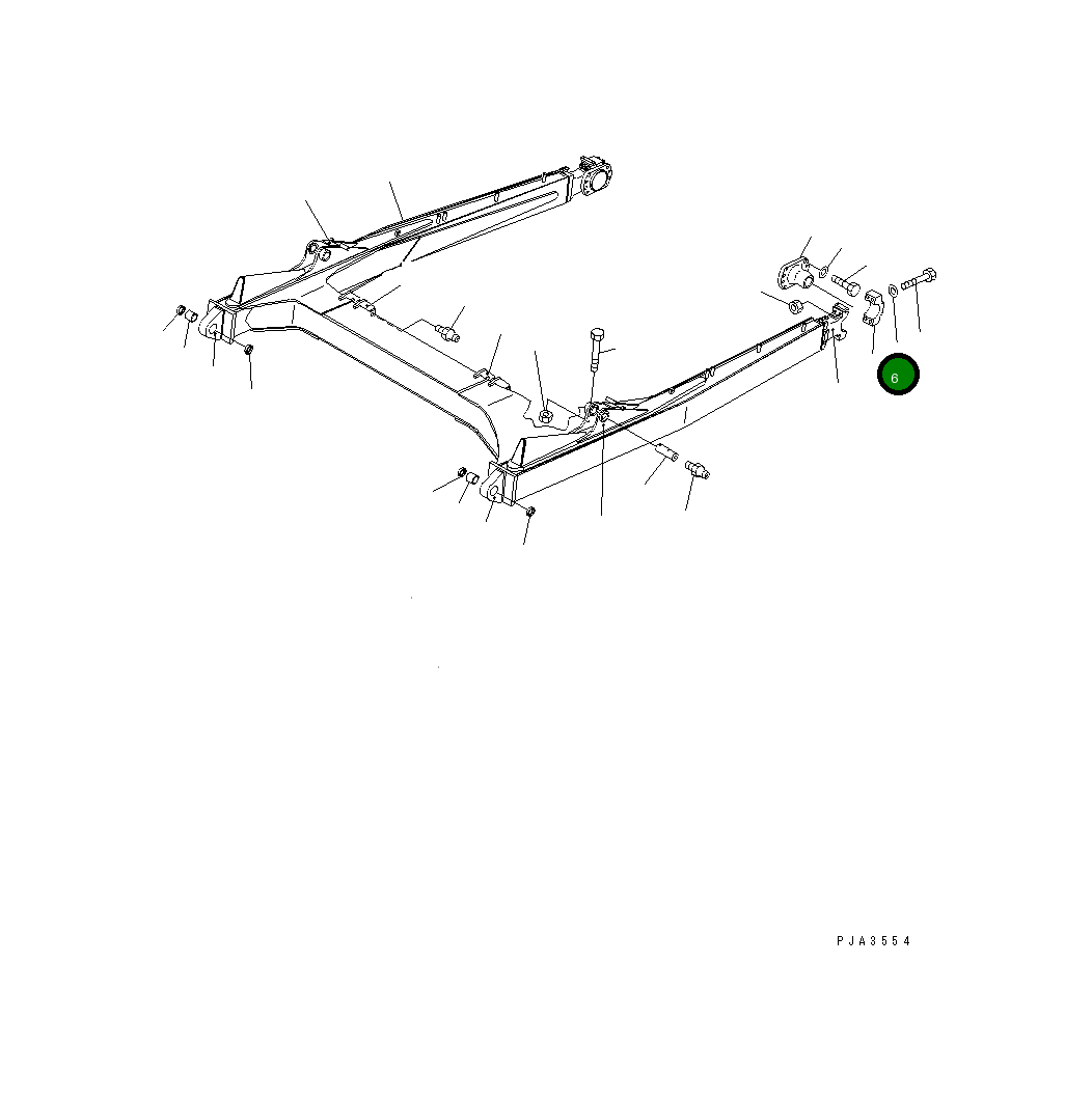 Подшипник 14X-916-1170 Komatsu