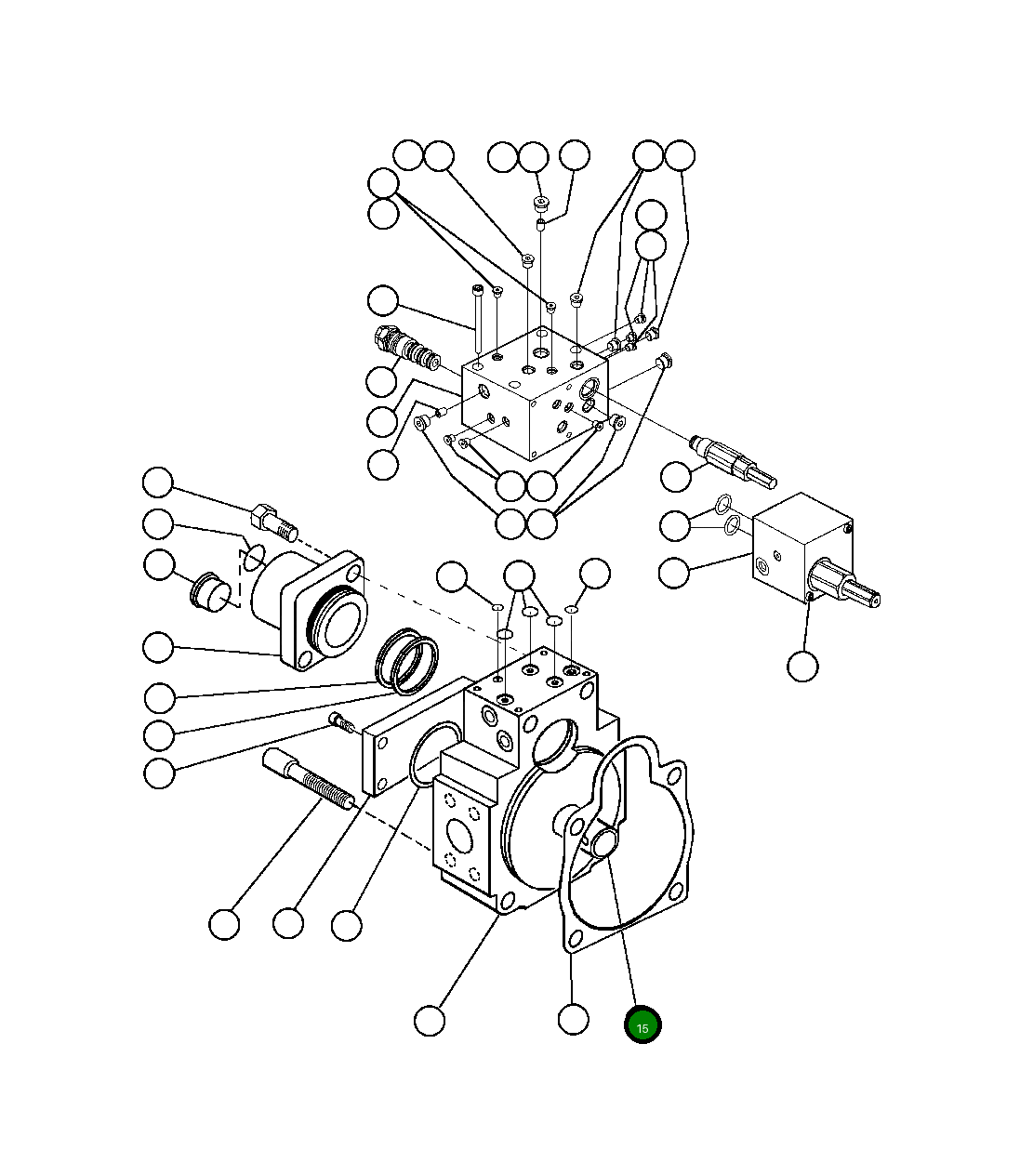 Подшипник VE9550 Komatsu