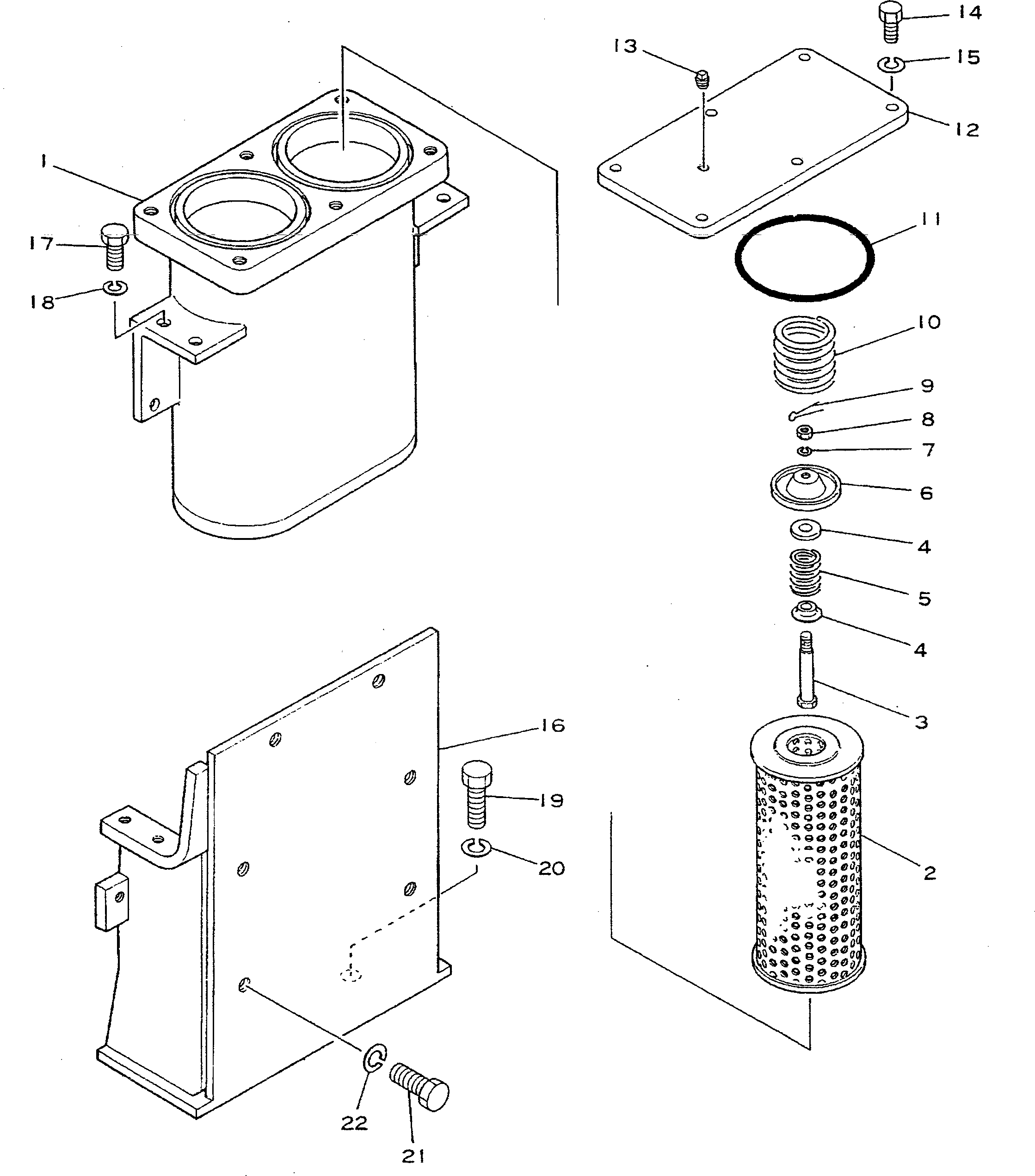Крышка 195-49-11422 Komatsu