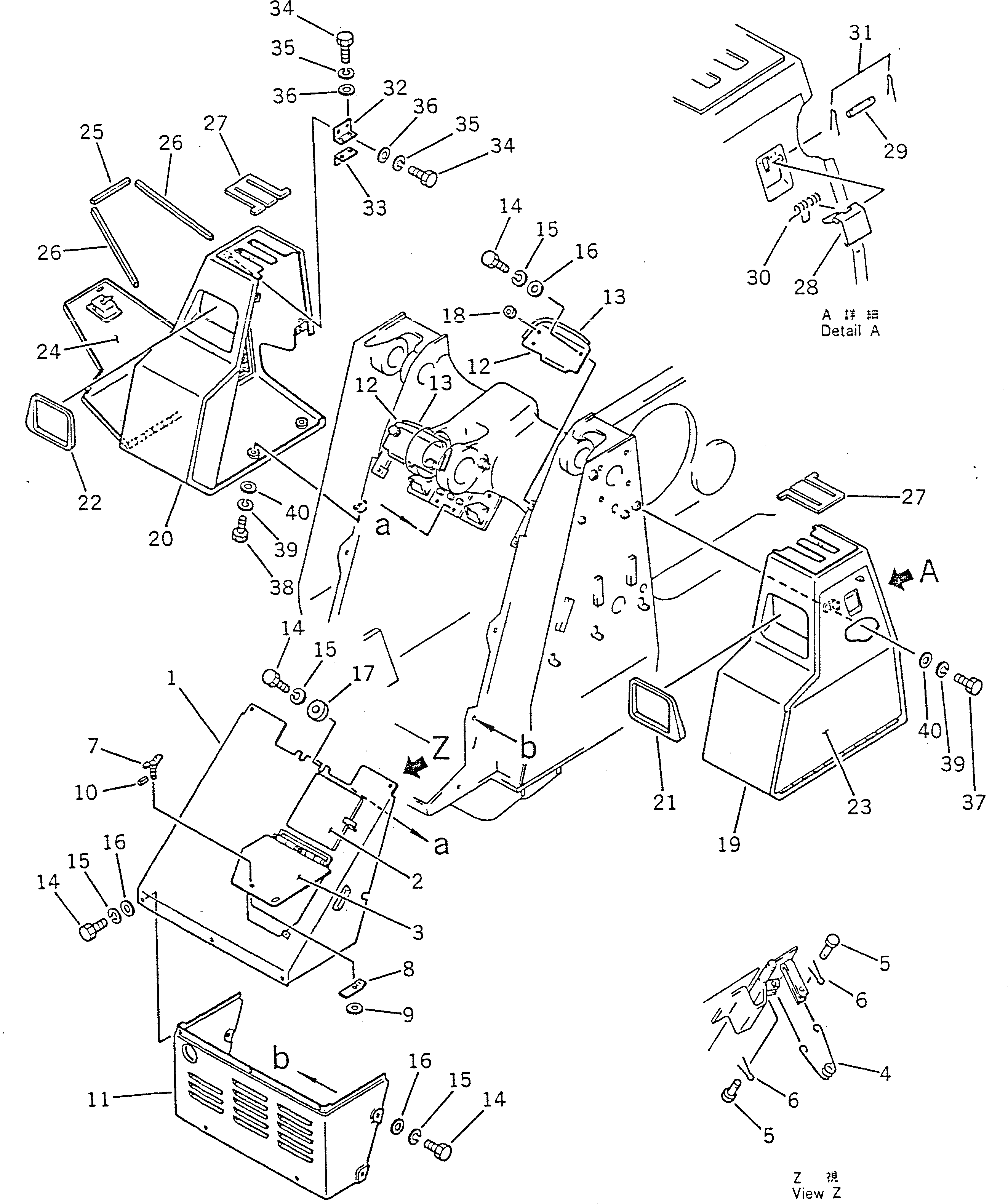Крышка 142-54-11111 Komatsu