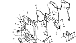 Прокладка CU3007380 Komatsu