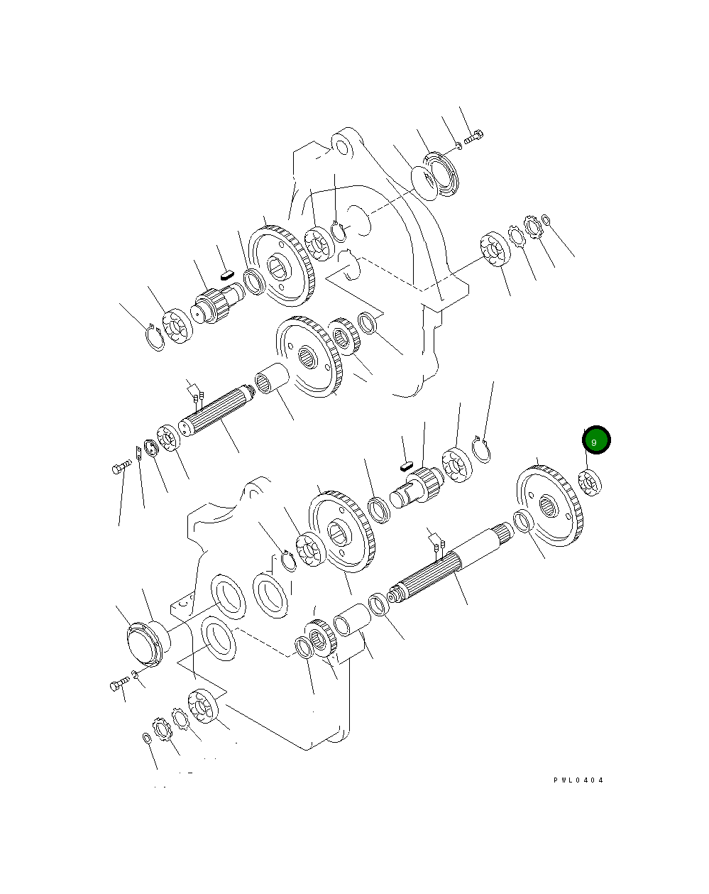 Подшипник 06043-02215 Komatsu