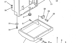 Крышка 7816-21-3430  Komatsu