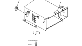 Крышка 22P-54-13350 Komatsu