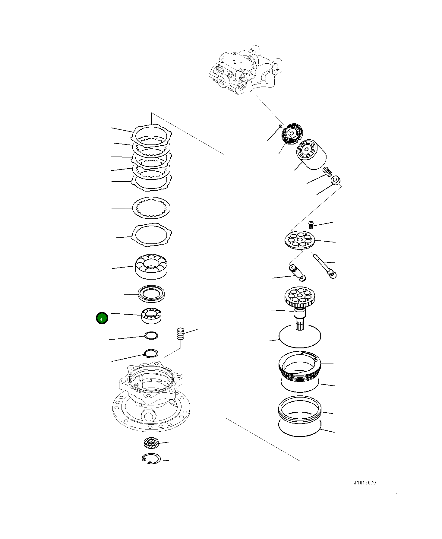 Подшипник 706-73-43890 Komatsu