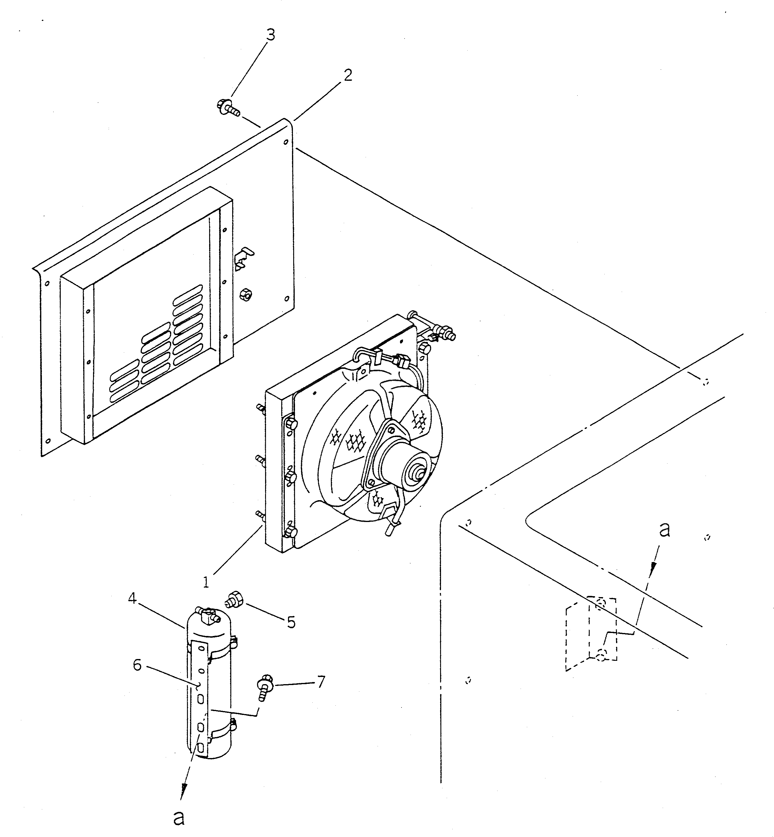 Крышка 421-T46-1150 Komatsu
