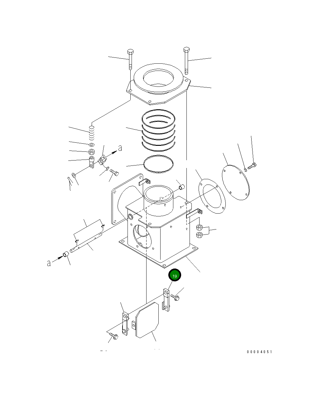 Рычаг 569-84-84450 Komatsu