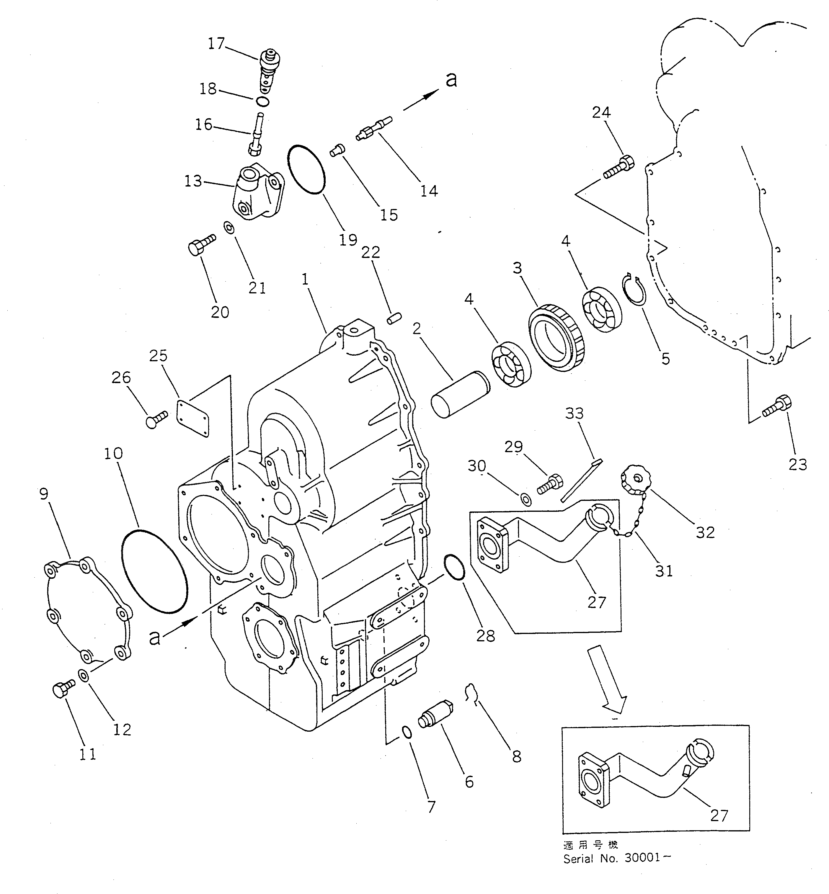 Крышка 417-15-13452 Komatsu