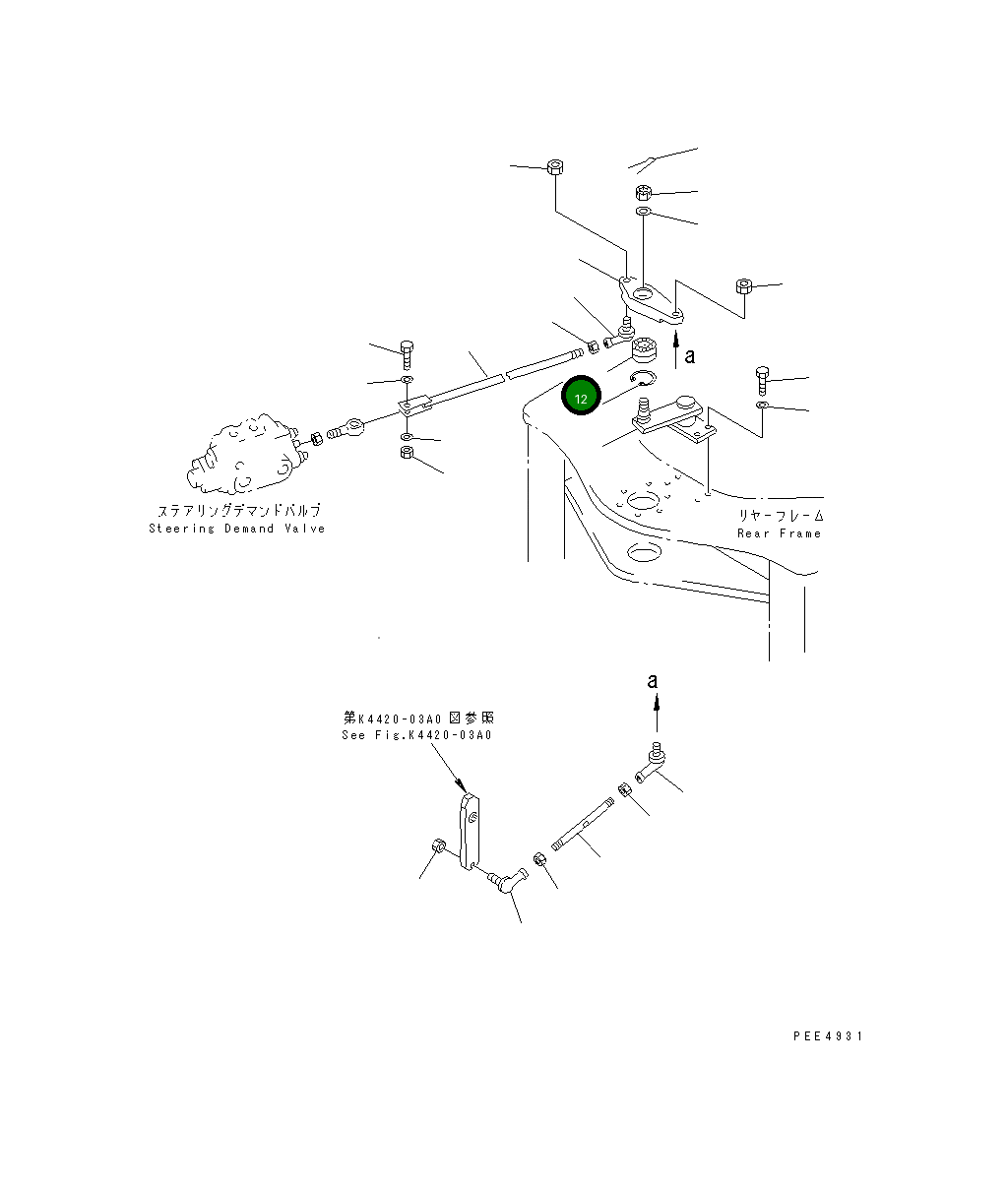 Подшипник 421-40-11411 Komatsu