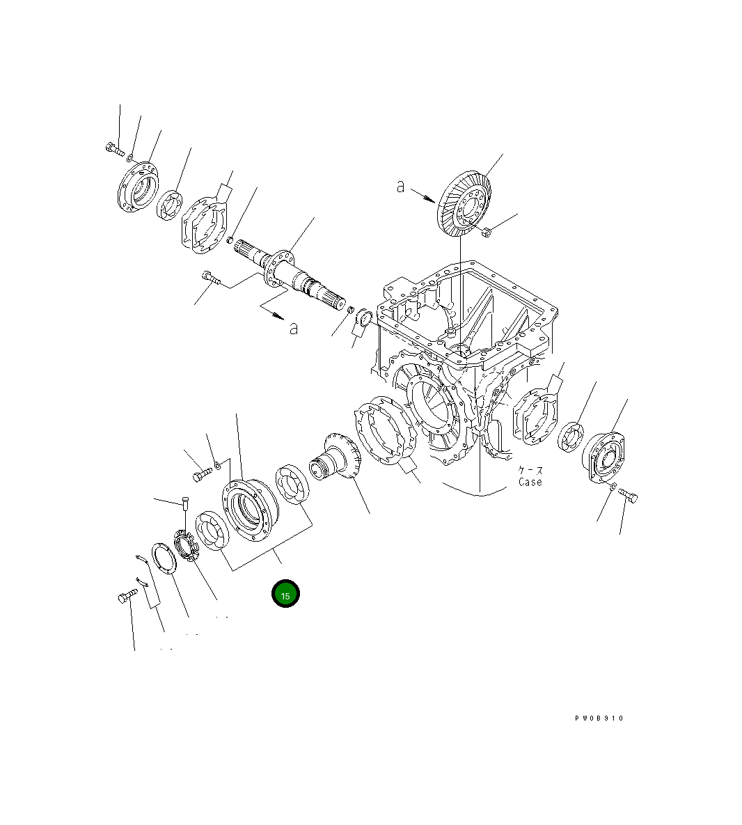 Подшипник 14Y-22-25880  Komatsu