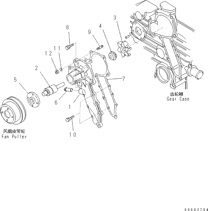 Подшипник KT15521-7355-0 Komatsu