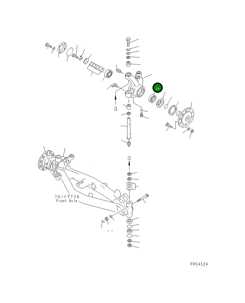 Подшипник 235-27-11190 Komatsu