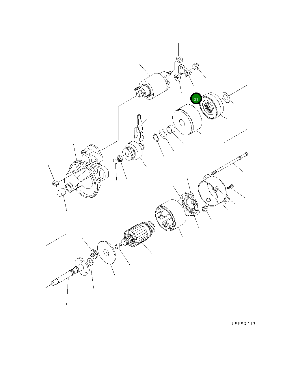 Крышка YMX0280335350 Komatsu