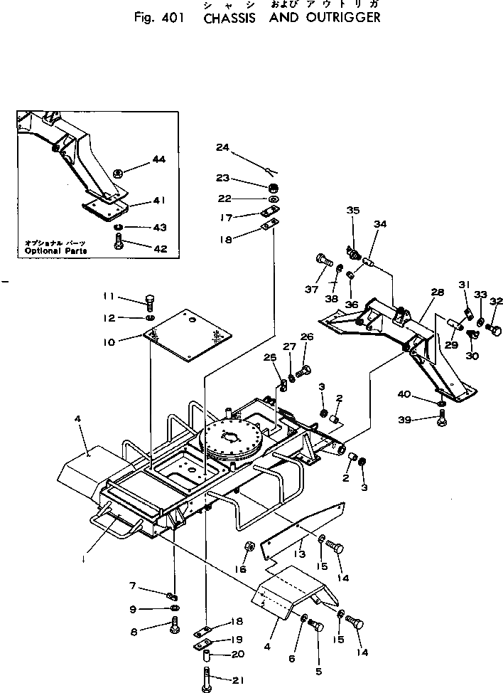 Крышка 20B-47-21220 Komatsu