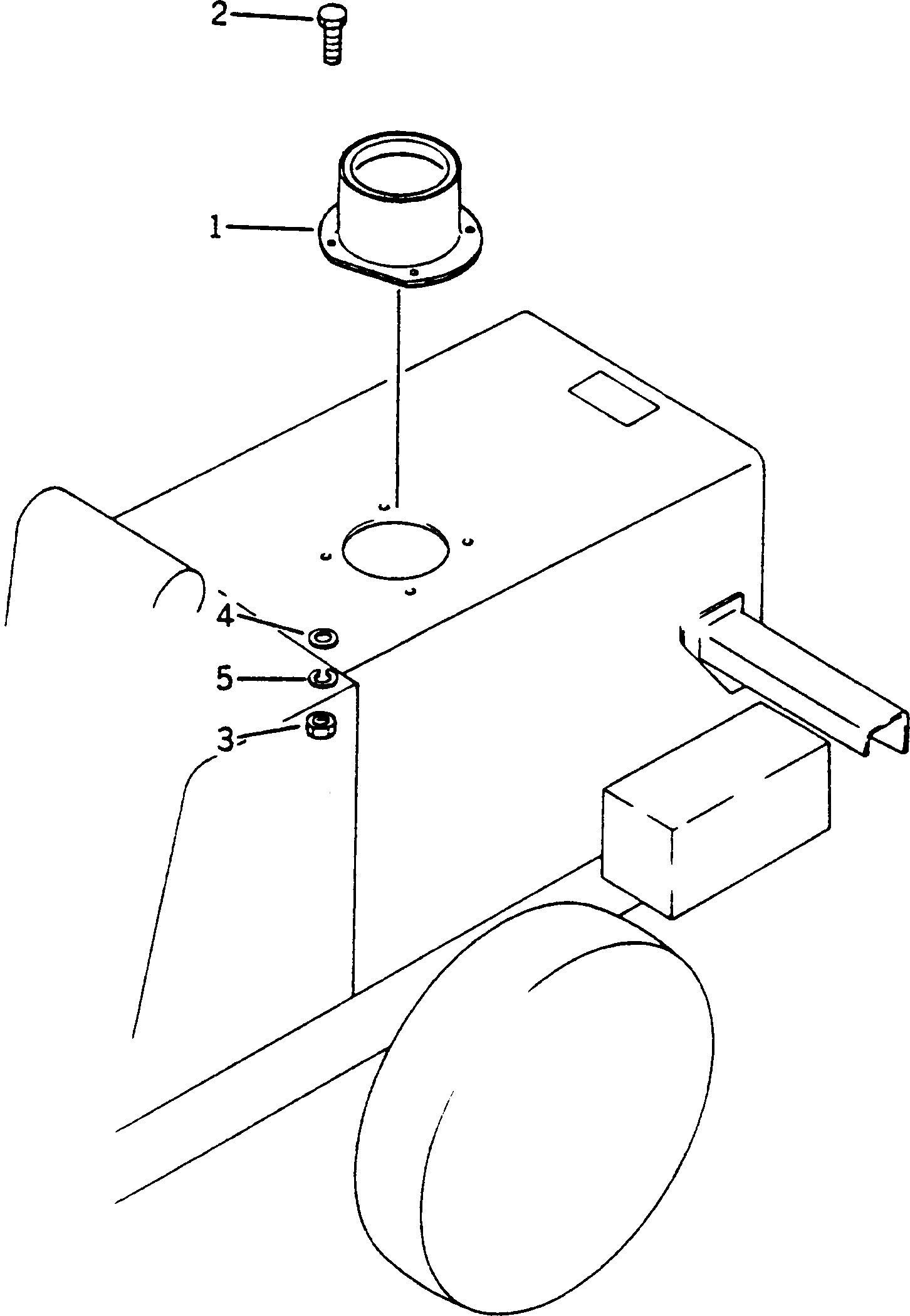 Крышка 233-802-2110 Komatsu