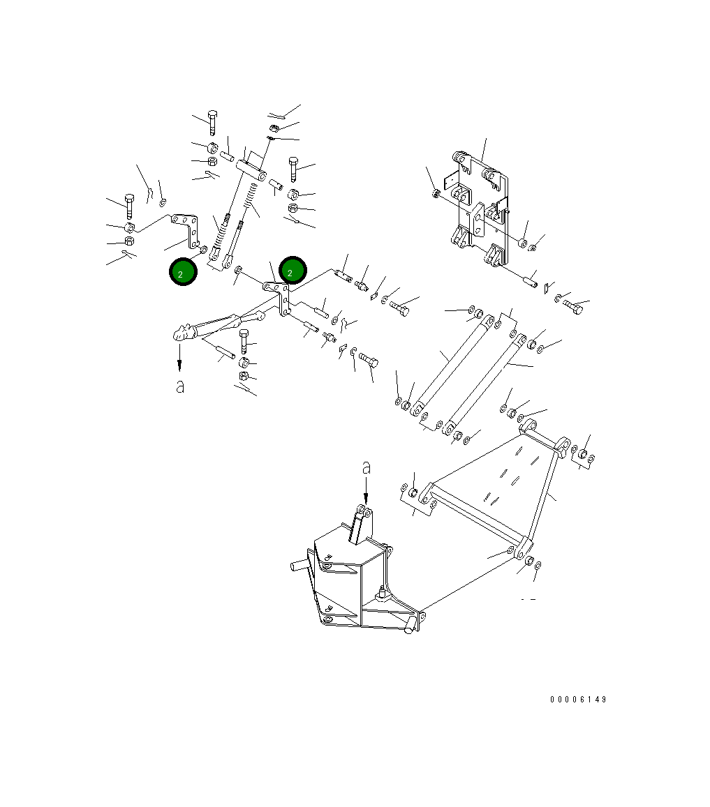 Рычаг 23B-979-1120 Komatsu