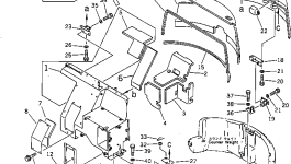 Петля 21U-54-21751 Komatsu