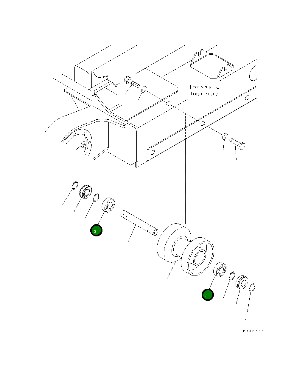 Подшипник IM60270006205  Komatsu