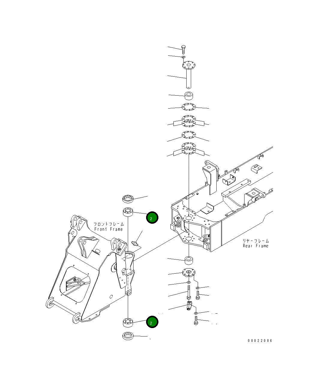 Подшипник 772-19-12860 Komatsu