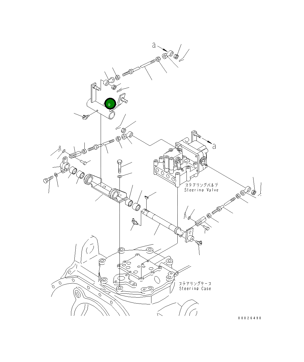Рычаг 198-43-51171 Komatsu