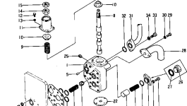 Золотник 130-98-00224 Komatsu