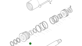 Крышка, ROD 04T234-0 Komatsu