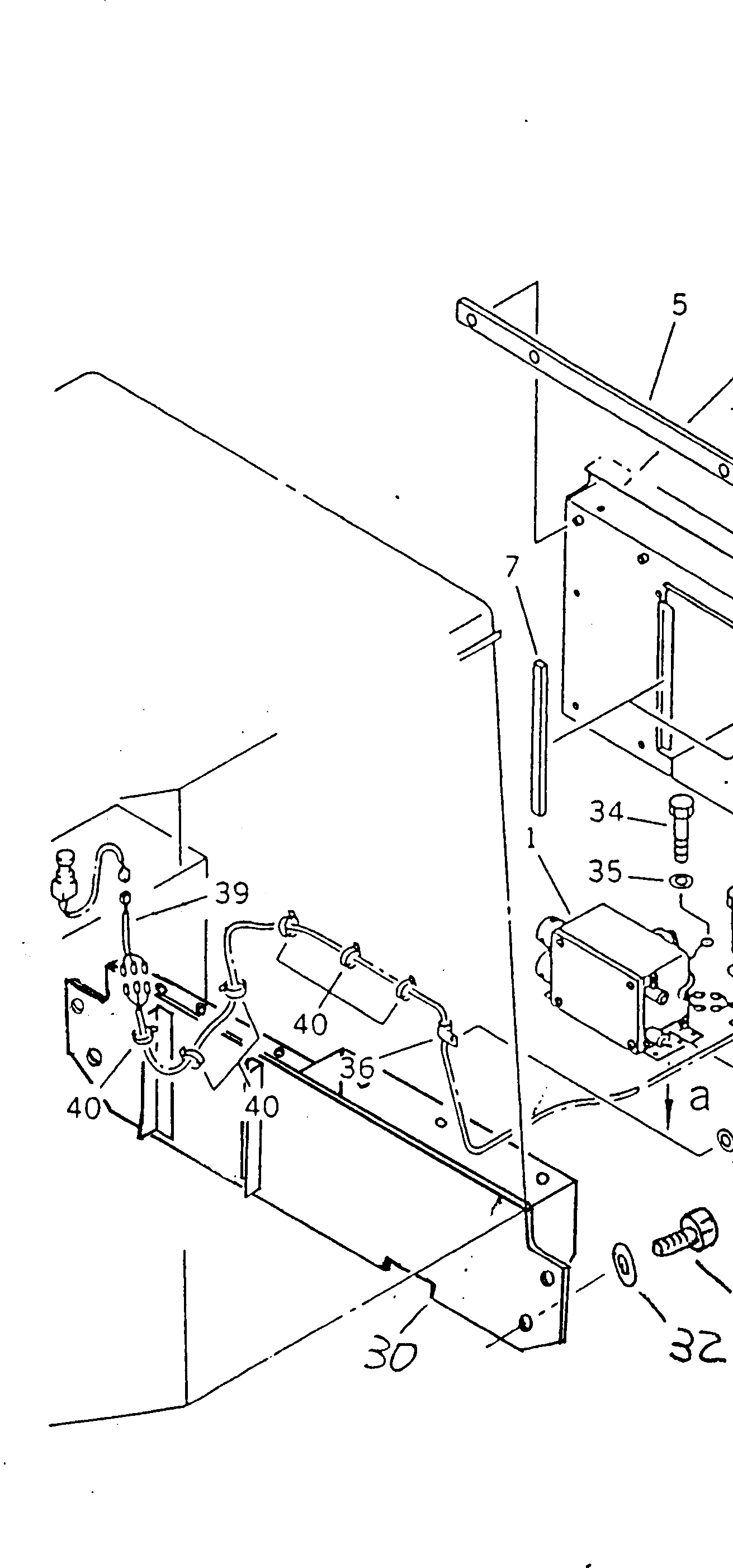 Крышка 428-T45-1270 Komatsu