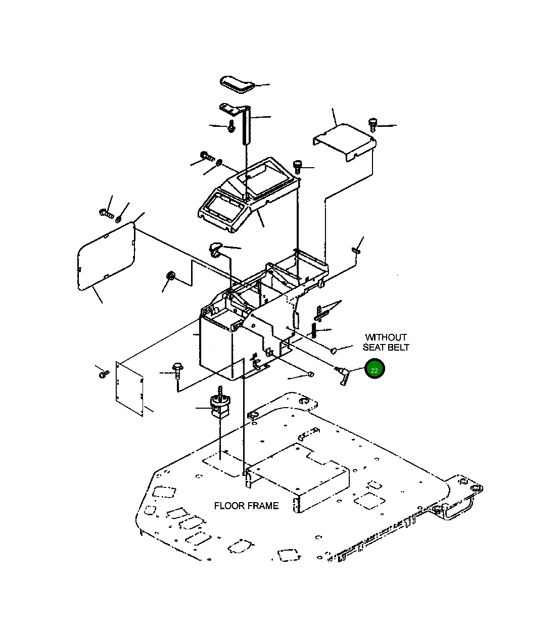 Рычаг 419-54-A2370 Komatsu