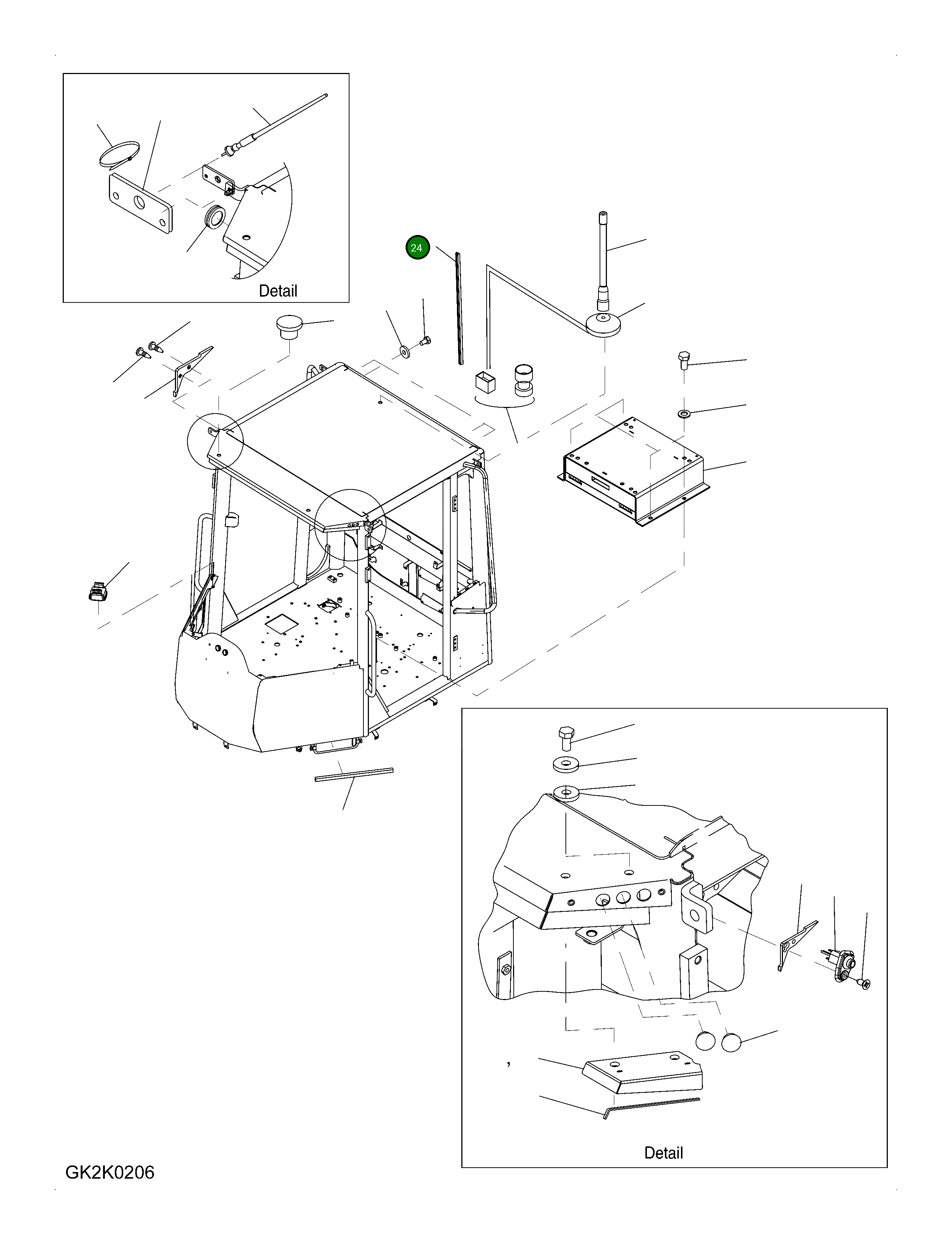 Крышка 419-56-H0P91  Komatsu