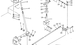 Рычаг 22W-43-12870 Komatsu