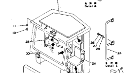 Крышка 385-10125891 Komatsu