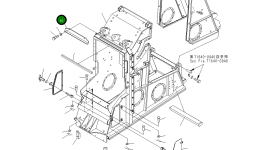 Крышка 8255-70-5180 Komatsu