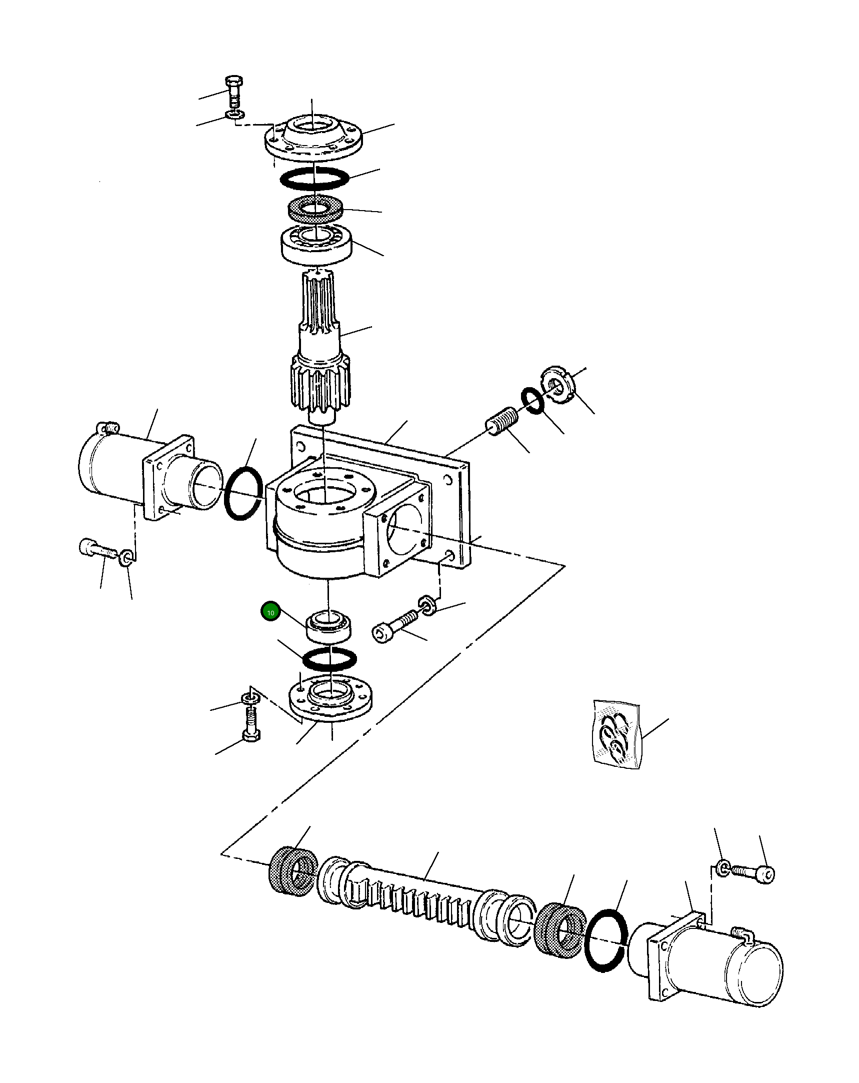 Подшипник 805300100 Komatsu