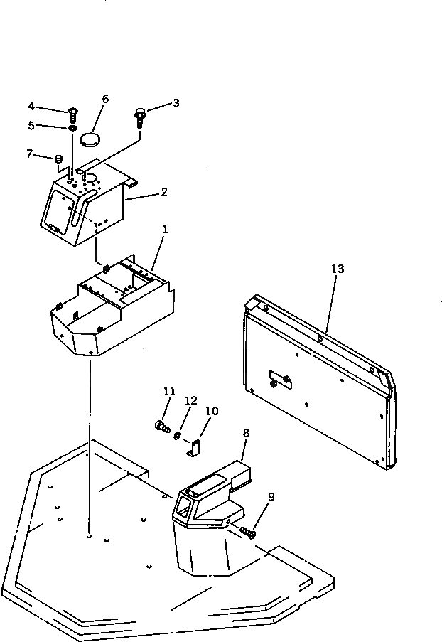Крышка 419-944-1510  Komatsu