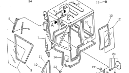Кронштейн 362-911-1850 Komatsu