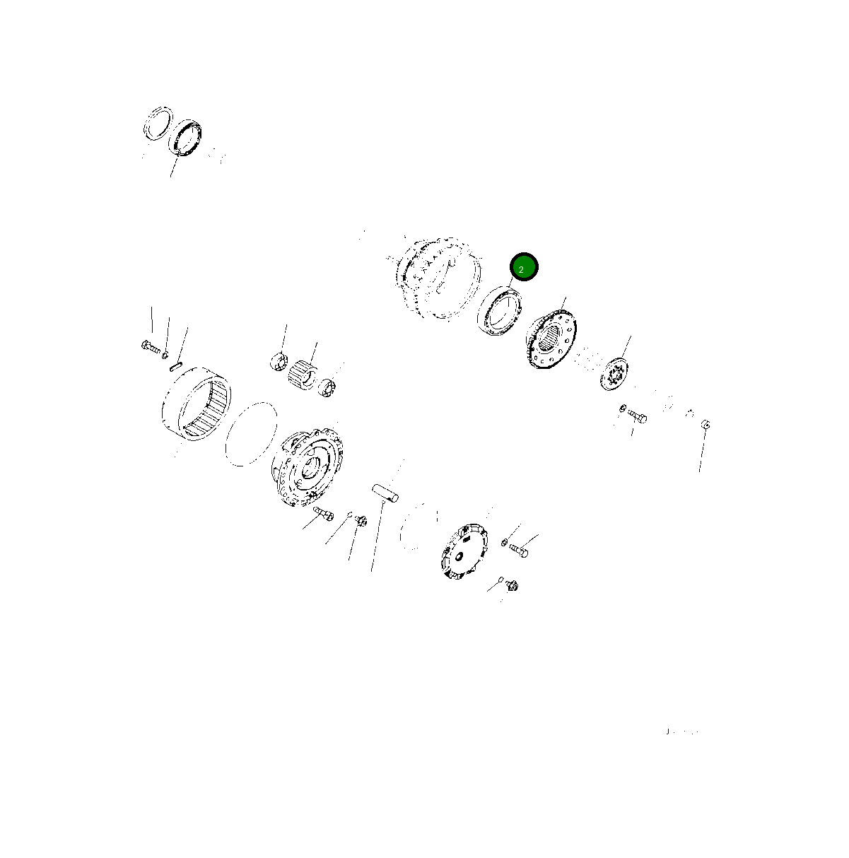 Подшипник 425-22-32870 Komatsu