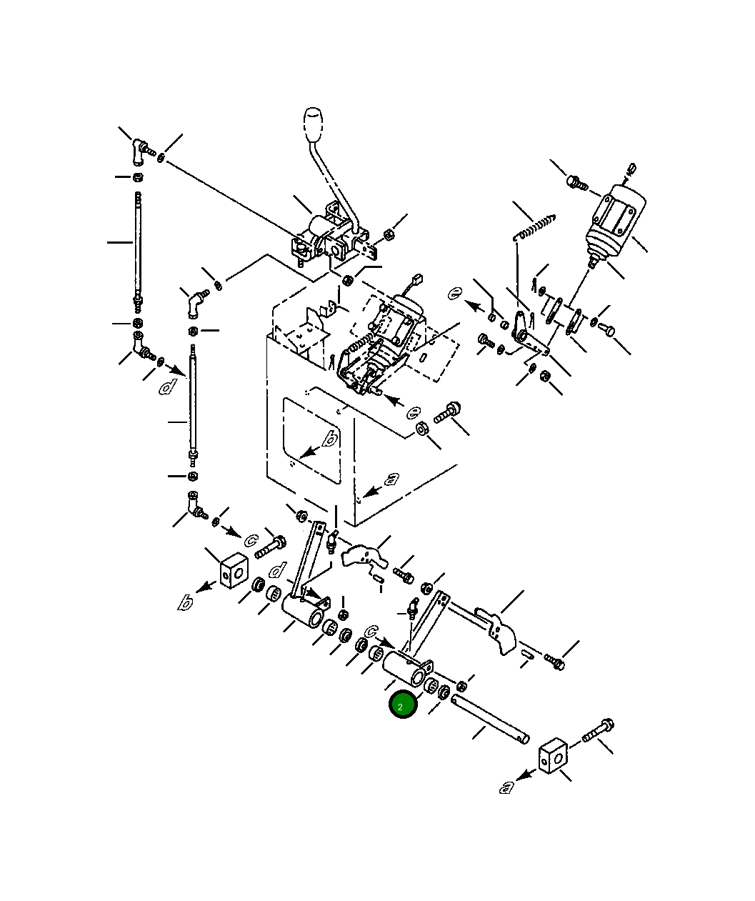 Рычаг 424-V91-1160 Komatsu