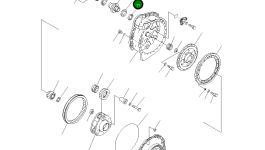Подшипник 14X-09-51130 Komatsu