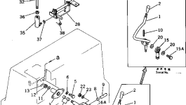 Рычаг 113-43-25111 Komatsu