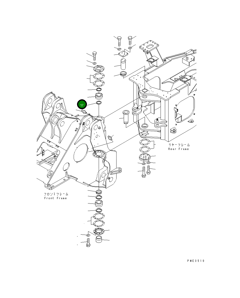 Подшипник 425-46-11310 Komatsu