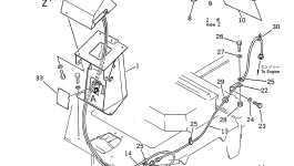Кабель 416-Z21-1230 Komatsu