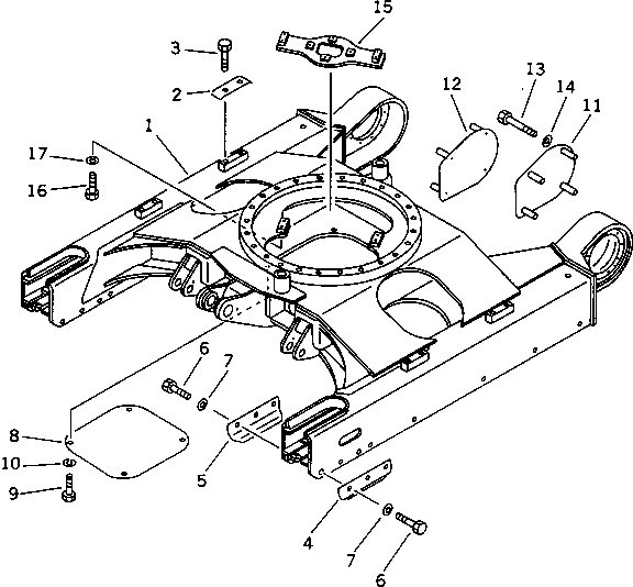 Крышка 20S-30-21120 Komatsu